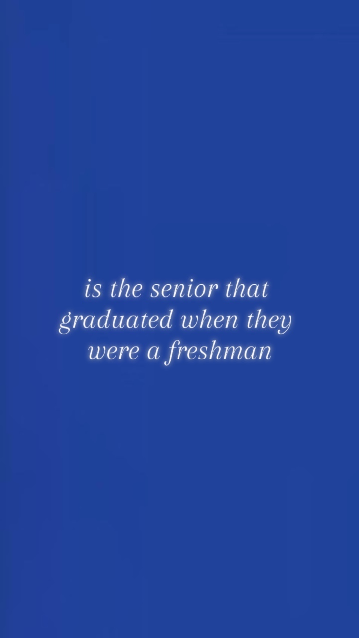 Dejando la graduación 