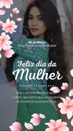chegando dia da mulh