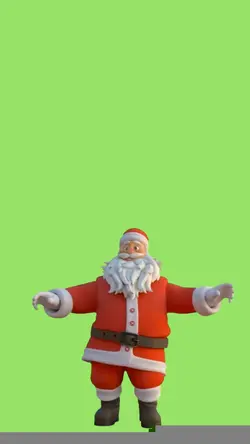 Papai Noel Dançarino
