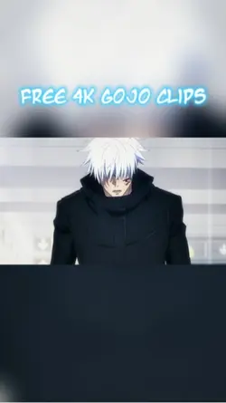 4k gojo clips