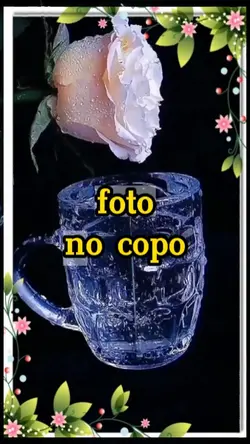 foto no copo