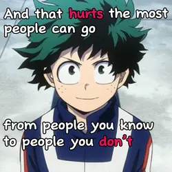 Deku changed 😢