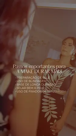 Maquiagem durar mais