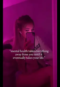 Mental health sucks 
