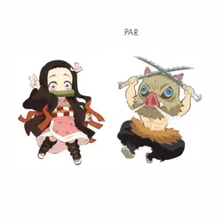 Nezuko and inosuke