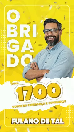 Obrigado votos 🏆
