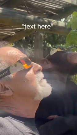 Watching the eclipse