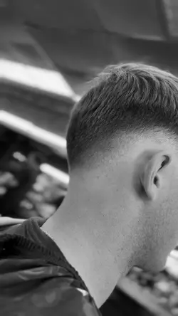 Barber haircut 