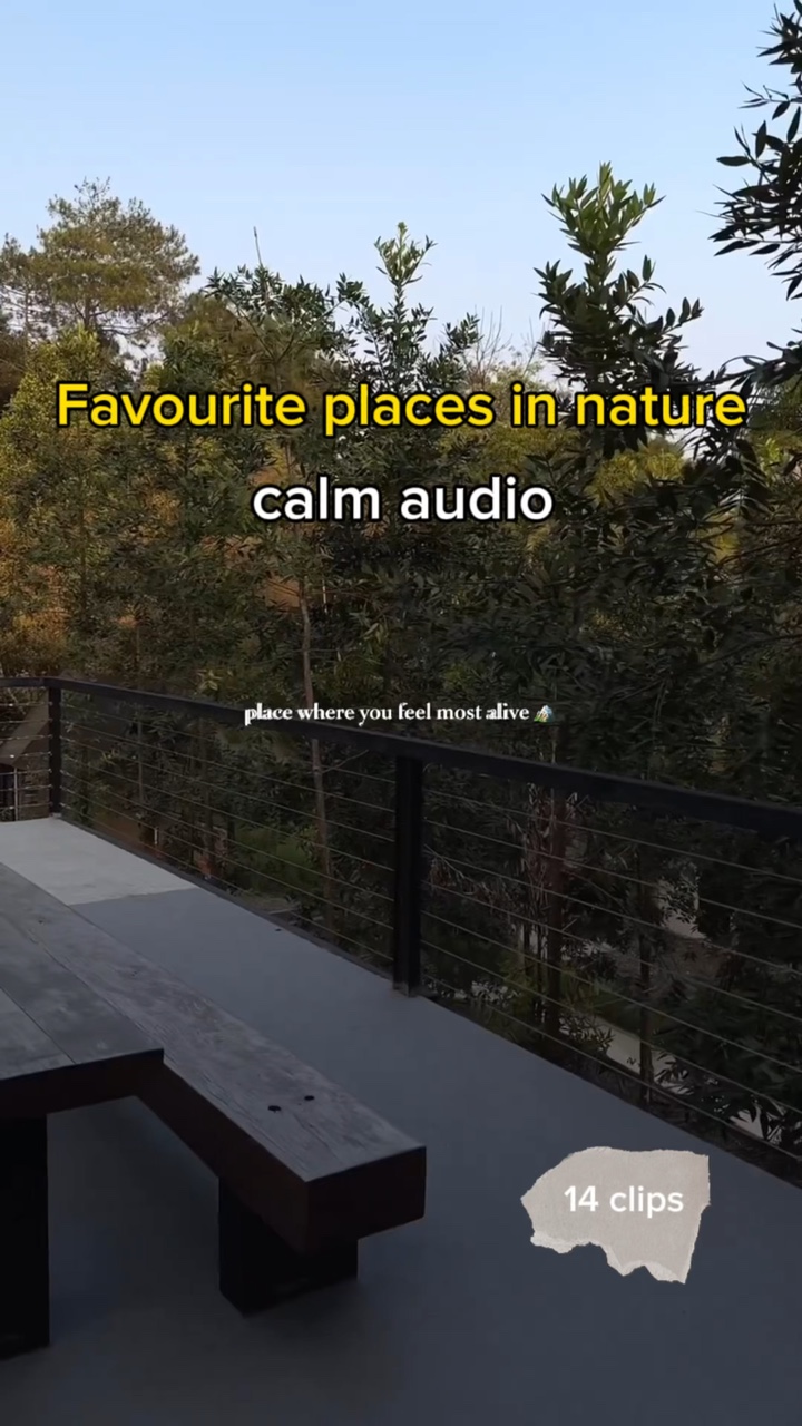 places u feel alive 