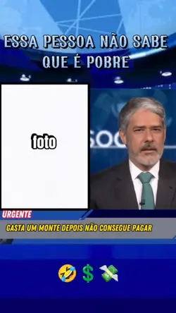 não sabe que é pobre