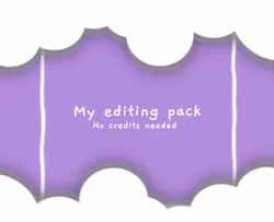 Editing pack