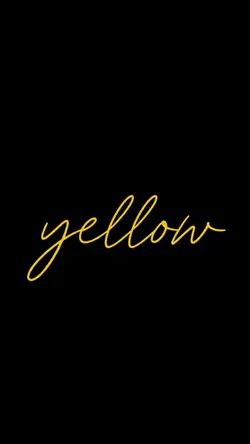 yellow <3