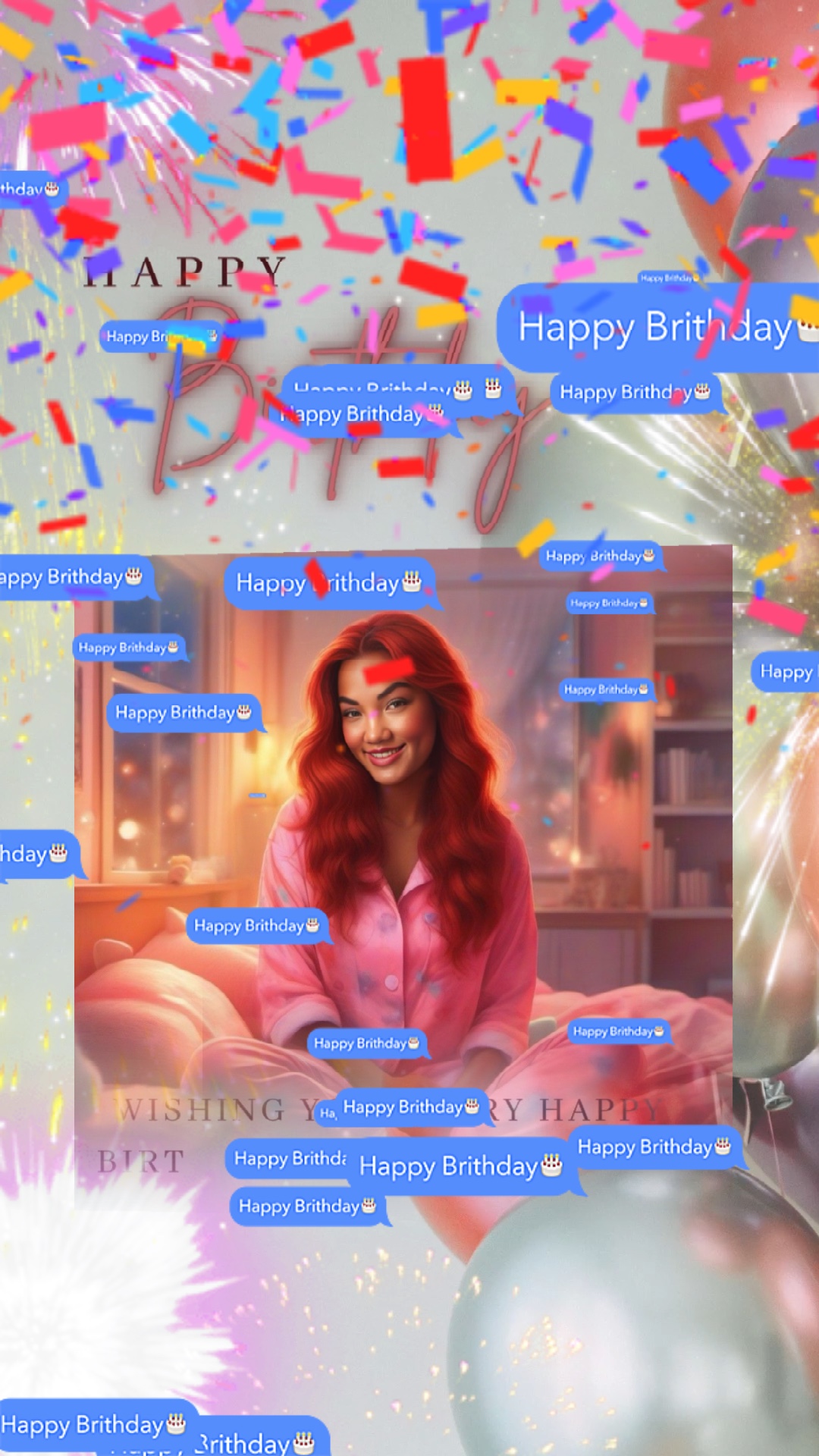 Selamat ulang tahun 🎊🥳🎉🍬🍭