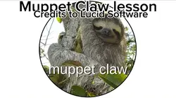 Muppet Claw lesson