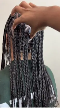 Triangle part braids