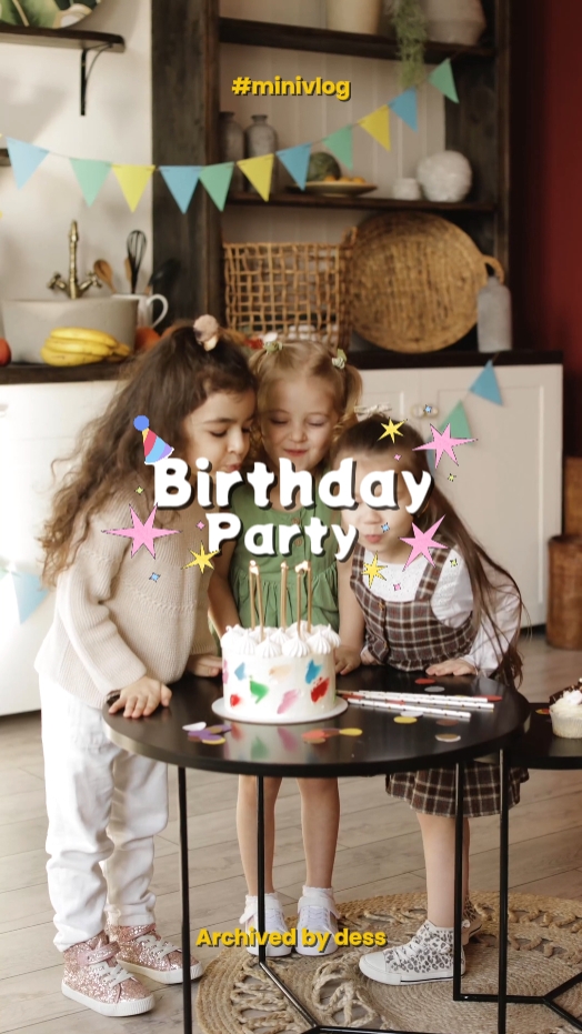 Fête d'anniversaire pour enfants