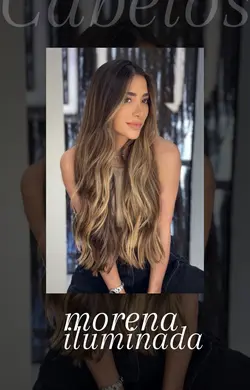 Morena iluminada 🎁