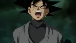 Goku black laughing