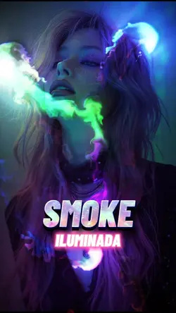 SMOKE iluminada
