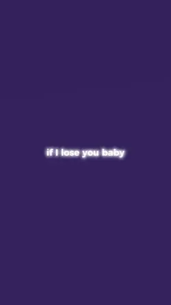 if i lose you