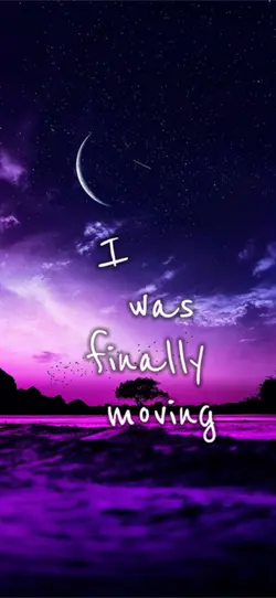 I Finally moved on 