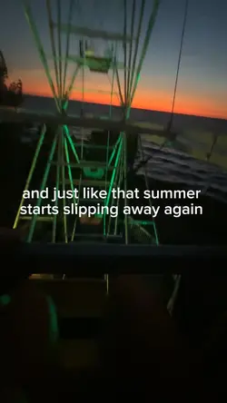 summer slips away 