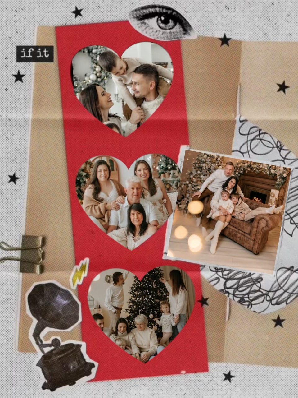 aile resmi çerçevesi
