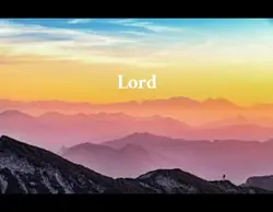Lord I thank u
