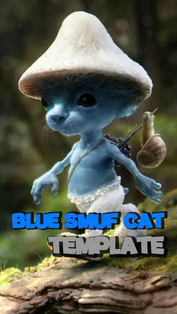 BLUE SMURF CAT EDIT 