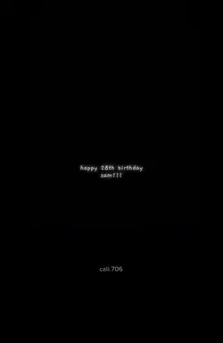 happy b-day sam!!