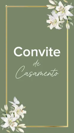 Convite de Casamento
