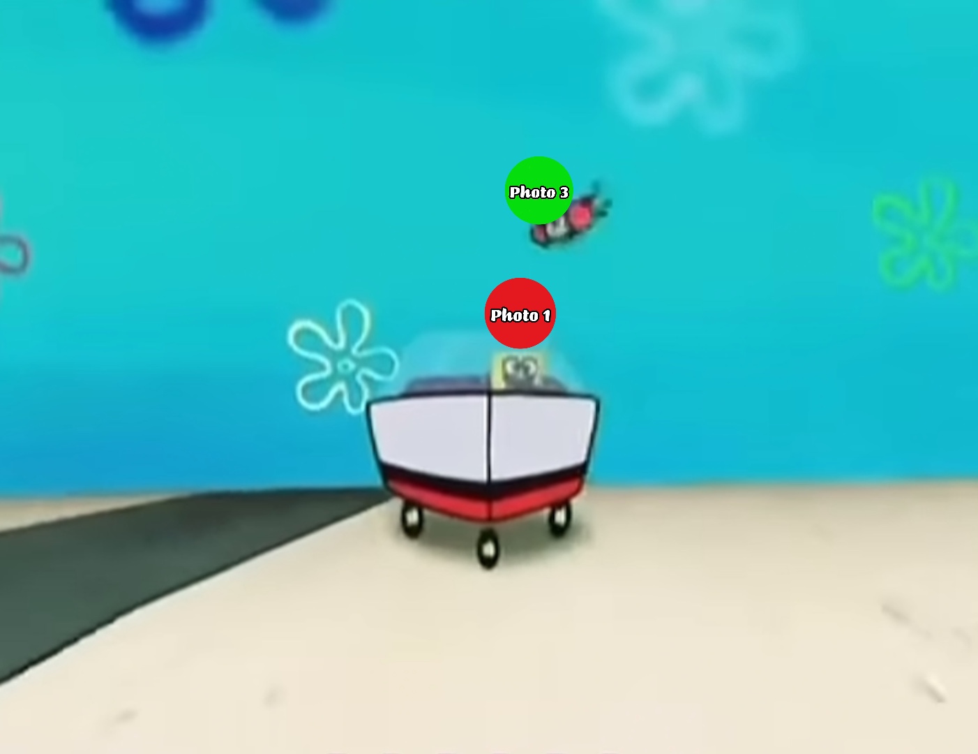 SpongeBob car meme