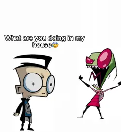 Zim wants waffle