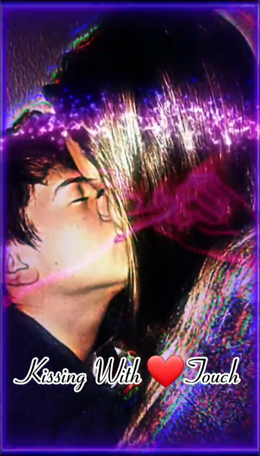 Kissing with love