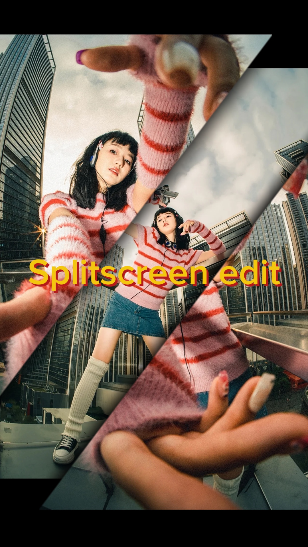 분할 화면 편집