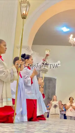 A decisão é tua 🤍