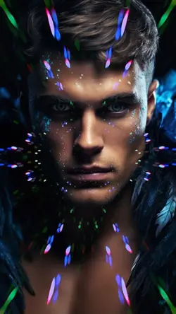 Luzes multicoloridas