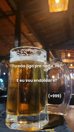 Tu não liga?