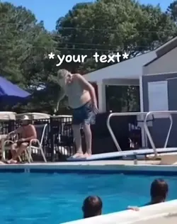 Grandpa Diving