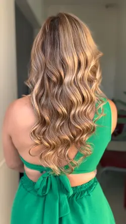 Mechas em produção