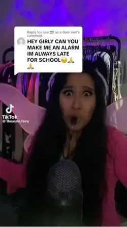 The asmr fairy…
