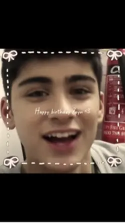 Happy birthday Zayn!