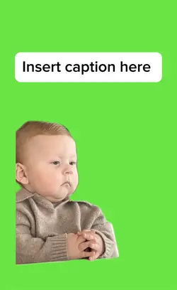 Baby thinking 
