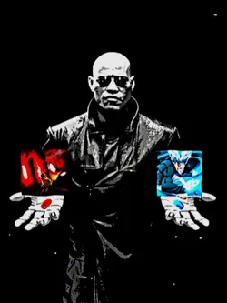 red, blue or..green?