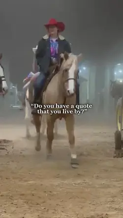 a quote to live by. 