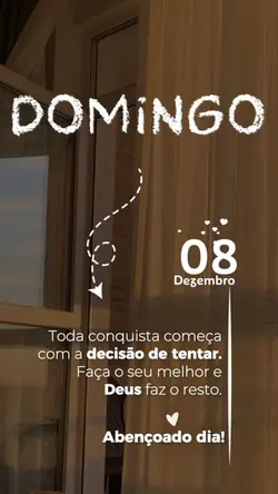 Domingo bom dia 