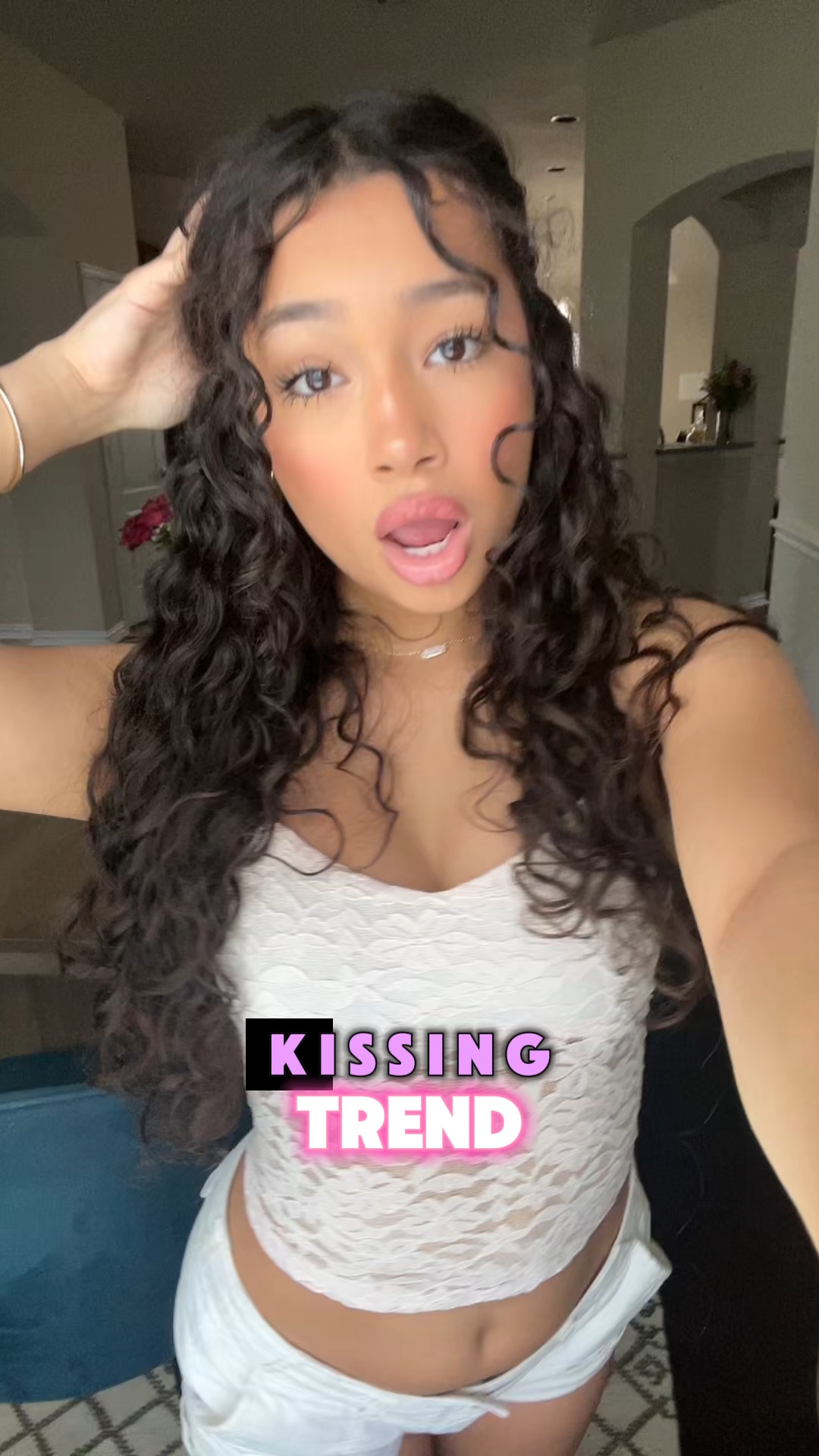 Tendencia de besos