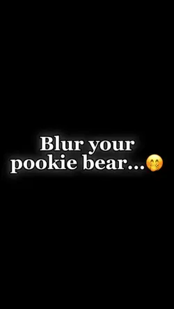 Blur Your Pookie