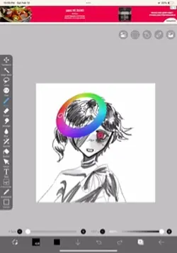 Color wheel trend on