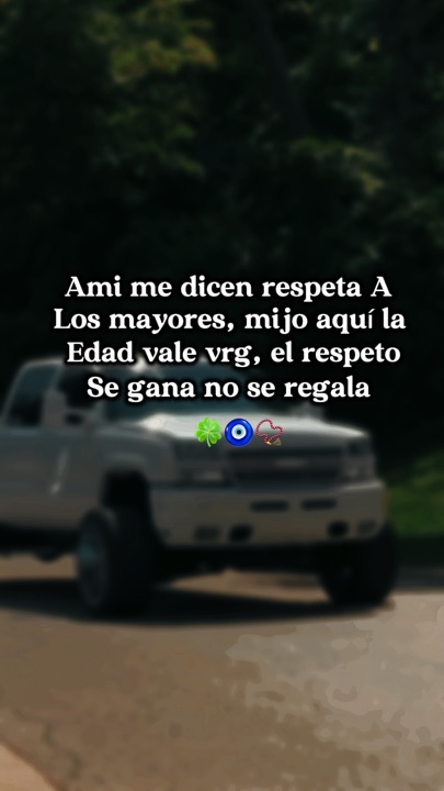 El respeto se gana